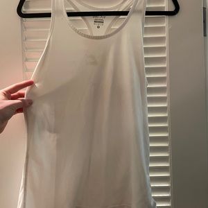 White Nike tank top for women